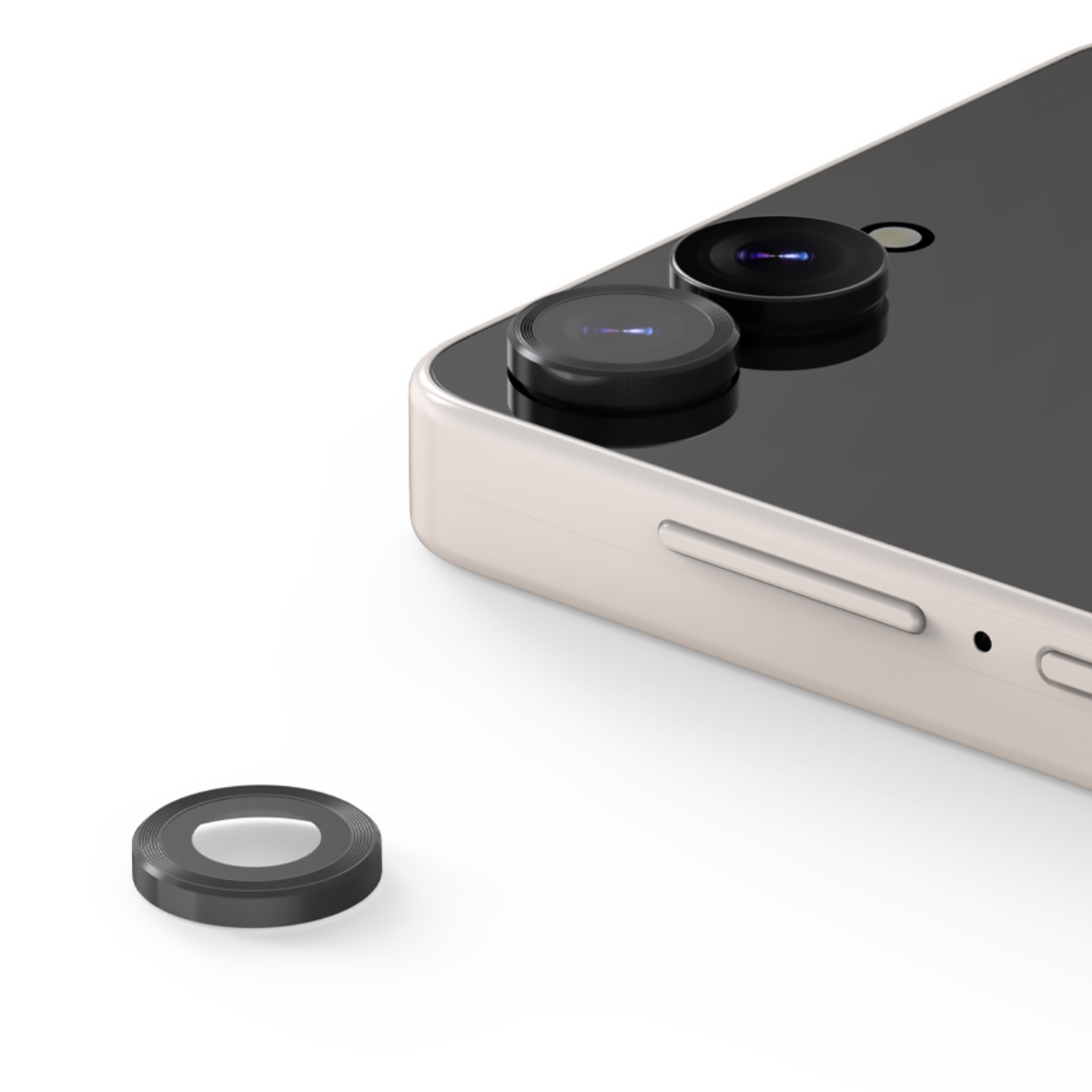 Samsung Z Flip8, Araree Metal Ring, Clear
