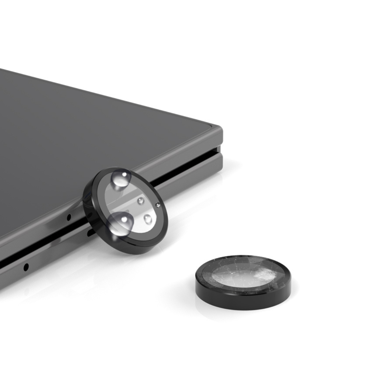 Samsung Z Flip8, Araree Metal Ring, Clear