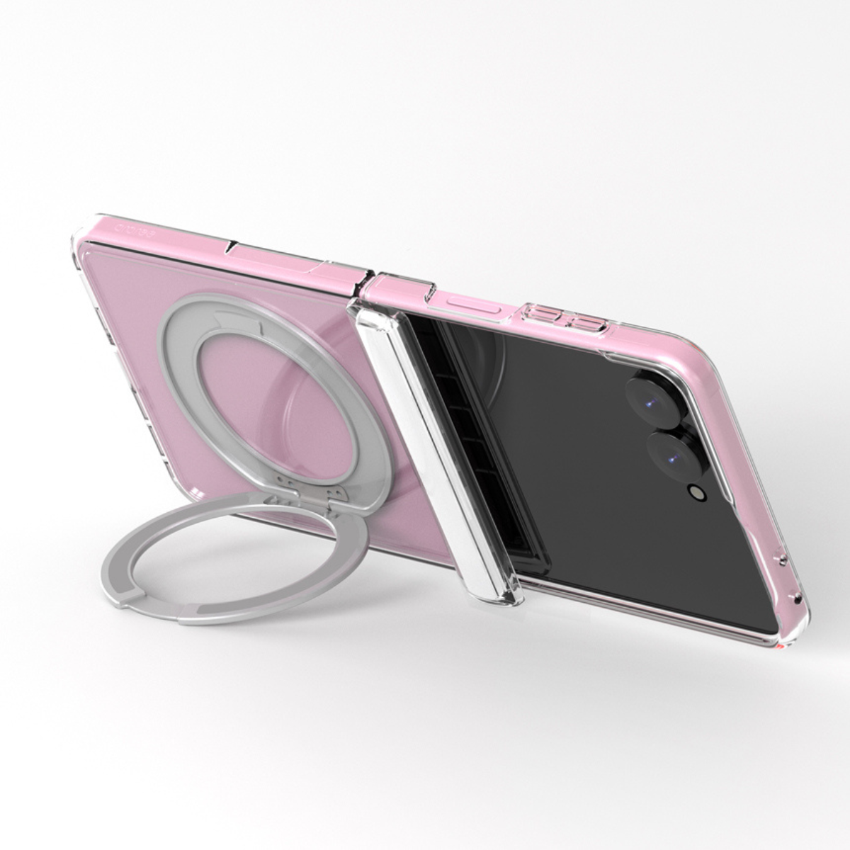 Samsung Z Flip8, Araree Duple 360 Magsafe Stand Cover, Clear