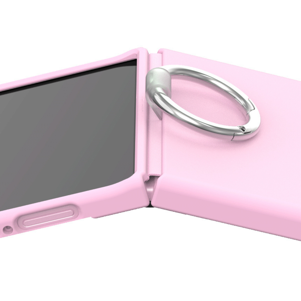 Samsung Z Flip8, Araree Aero Flex Ring Cover, Pink