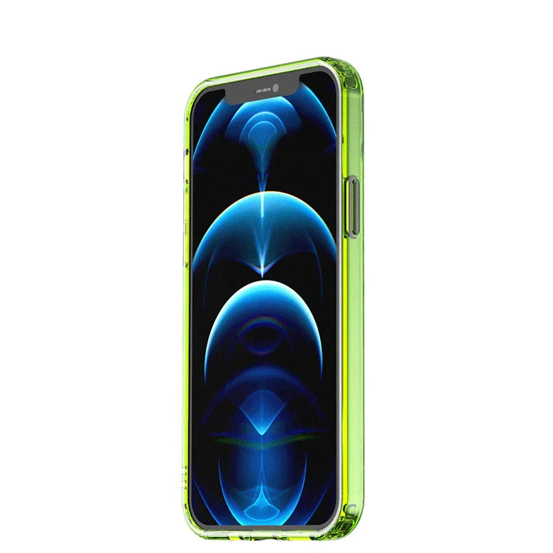 iPhone 12 & 12 Pro Araree Duple Case - Neon Yellow
