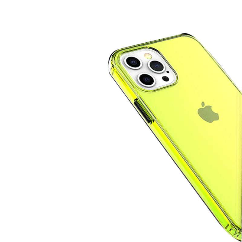 iPhone 12 & 12 Pro Araree Duple Case - Neon Yellow