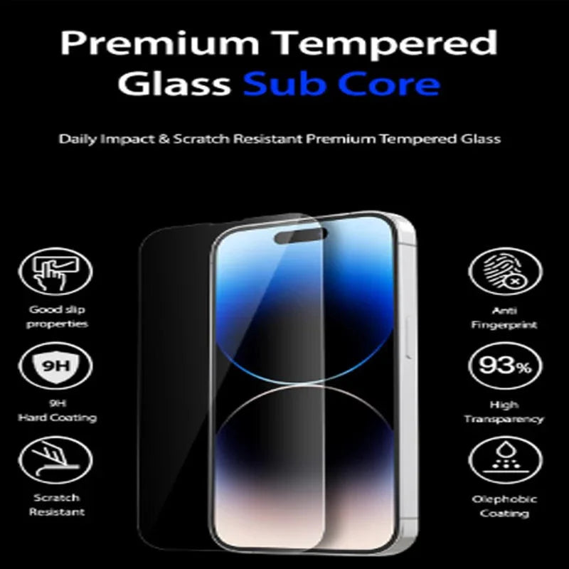 iPhone 14 Pro Araree Subcore Screen Protector Glass - Clear