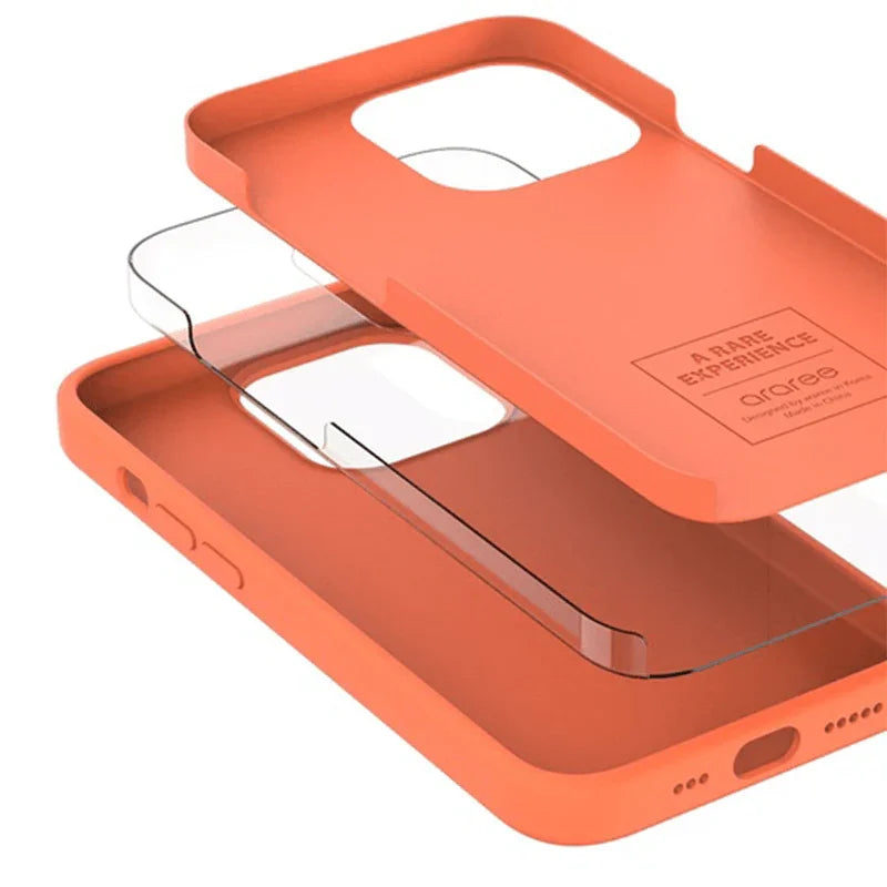 iPhone 13 Pro Max Araree Typo Skin Case - Coral