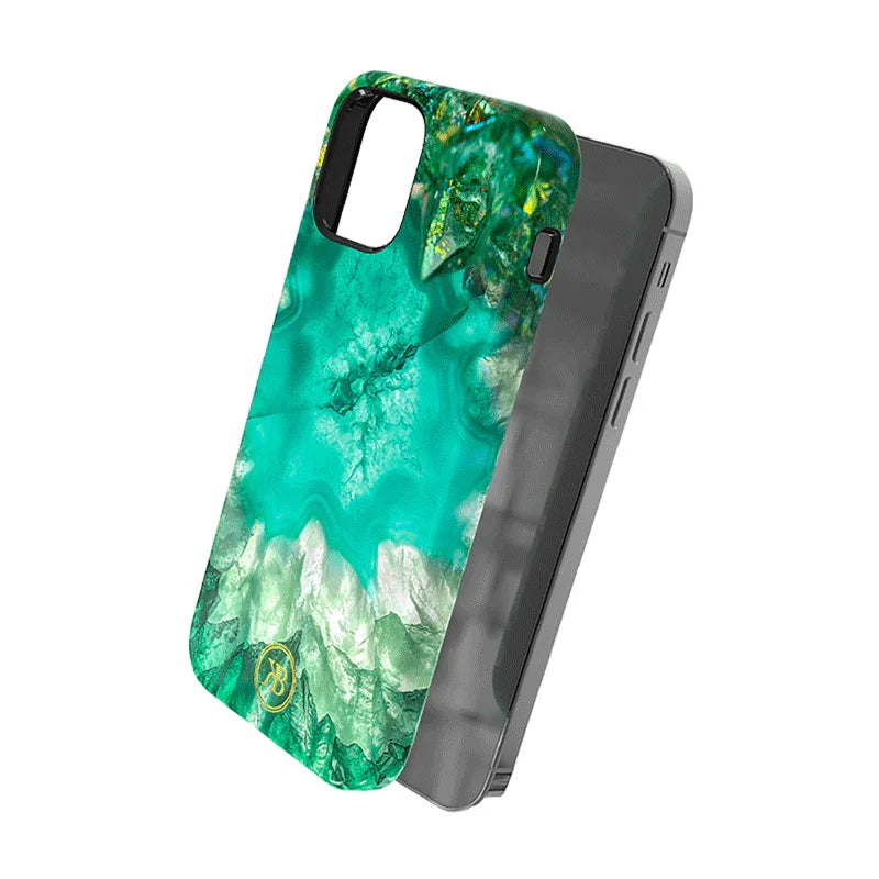 iPhone 12 & 12 Pro Kingxbar Jade Splash Case - Green
