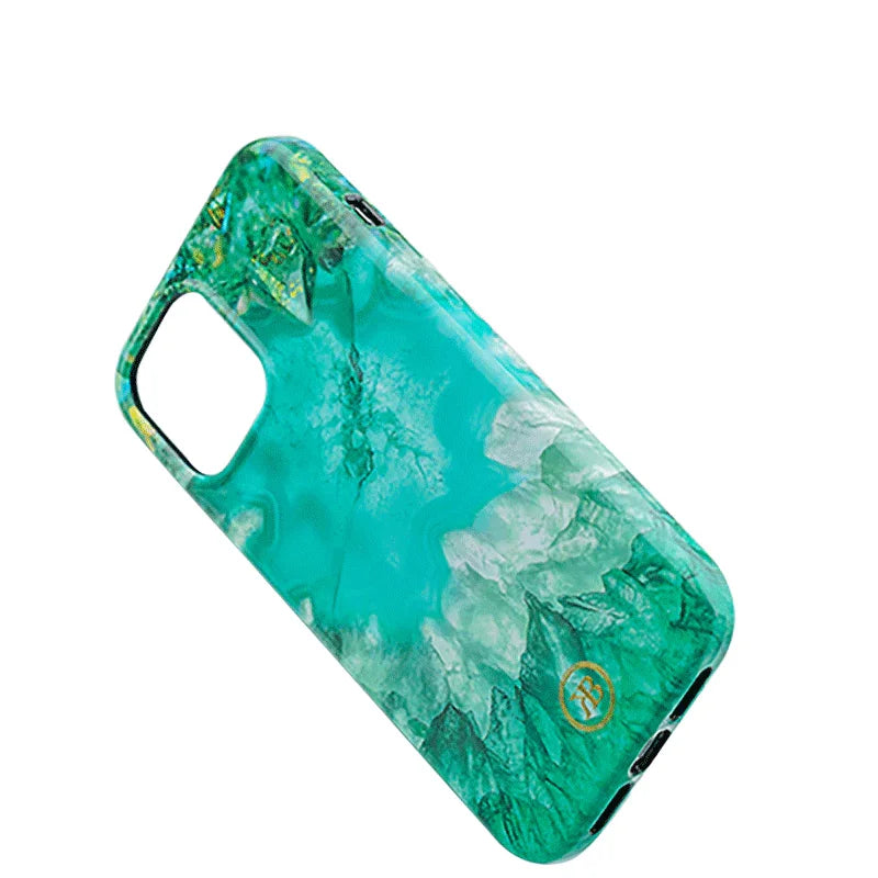 iPhone 12 Pro Max Kingxbar Jade Splash Case - Green
