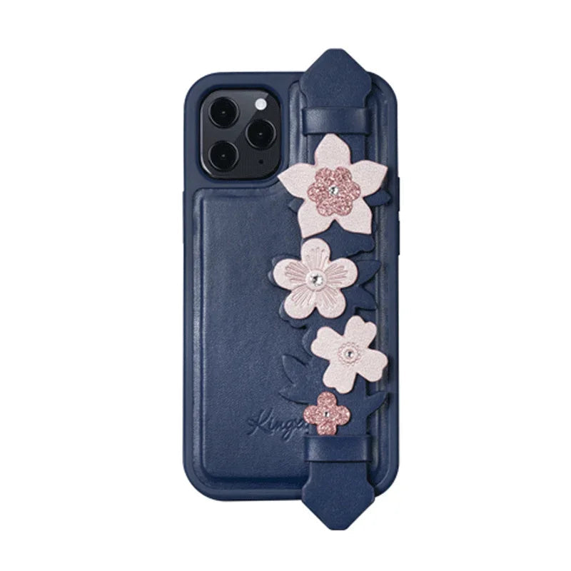 iPhone 12 & 12 Pro Kingxbar Refreshing GriP Case - Blue