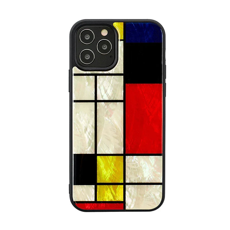 iPhone 12 / 12 Pro Ikins Case - Mondrian