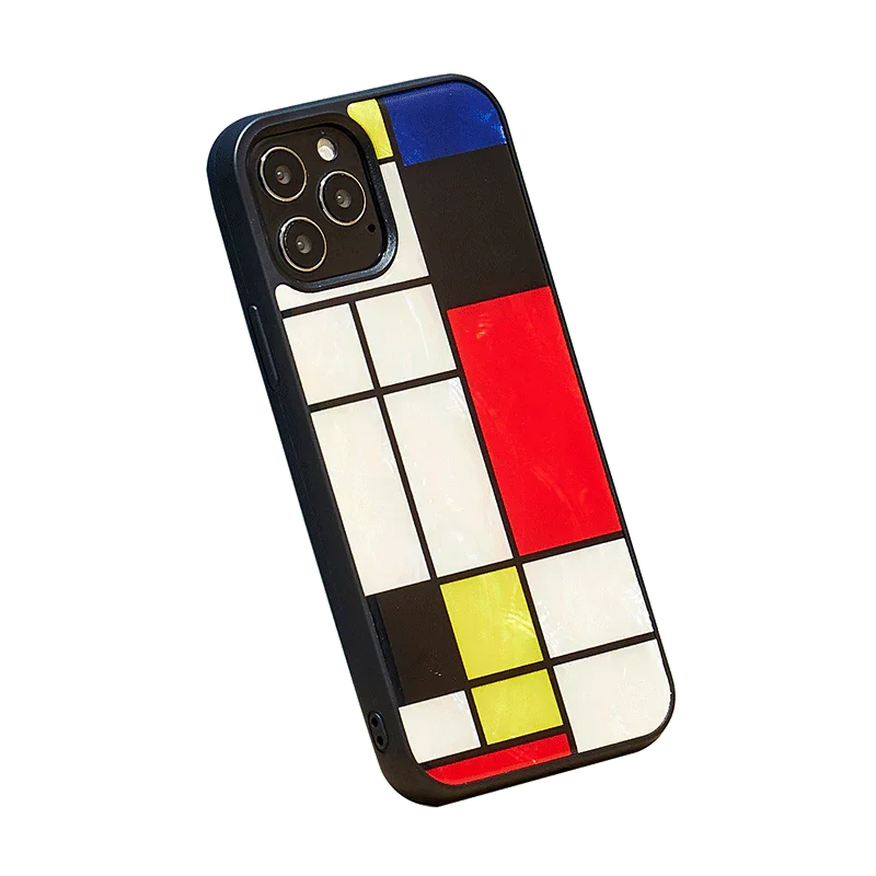 iPhone 12 / 12 Pro Ikins Case - Mondrian