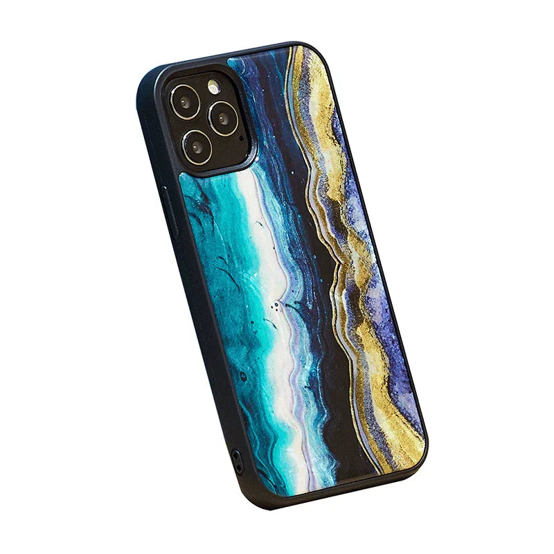 iPhone 12 / 12 Pro Ikins Case - Purple Agate