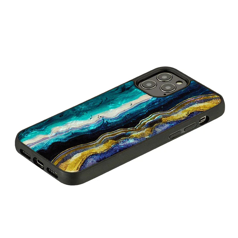 iPhone 12 / 12 Pro Ikins Case - Purple Agate