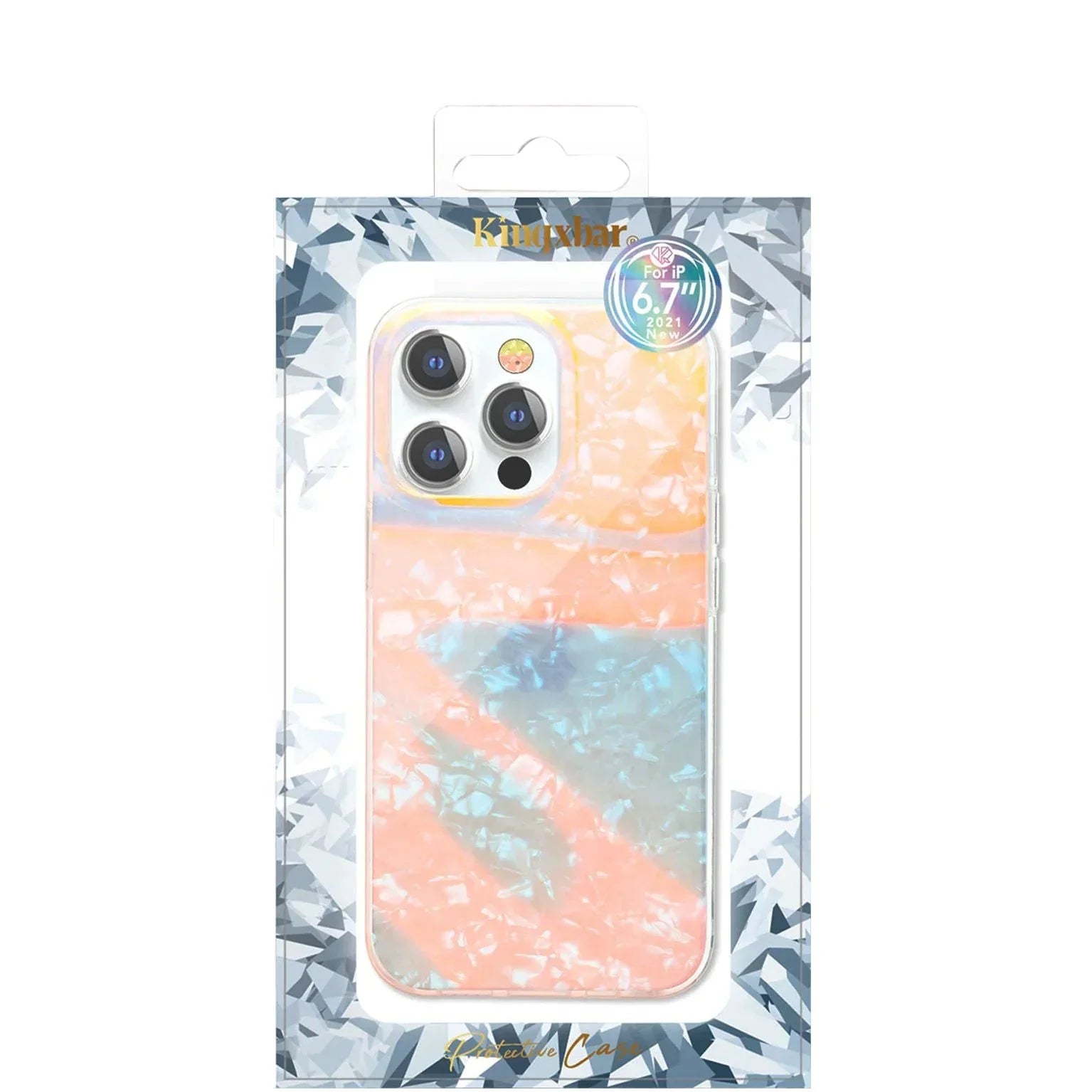 iPhone 13 Pro Kingxbar Shell Series Case - Clear