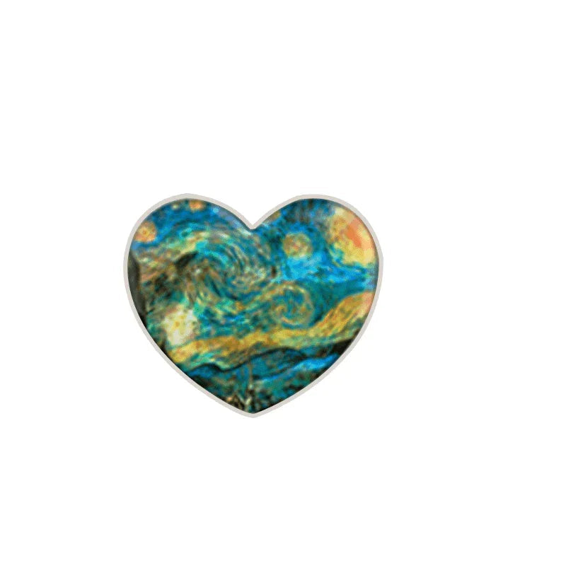 Man & Wood Smart Grip Heart Shape - Starry Night (Heart)