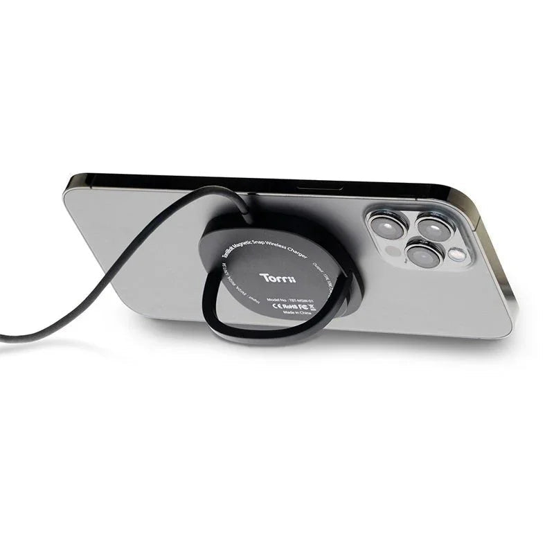 Torrii Bolt Magnetic Snap 15W Wireless Charger - Black