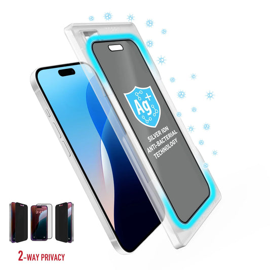 iPhone 16 / 15 / 14 Pro Torrii Bodyglass Screen Protector Glass - Privacy