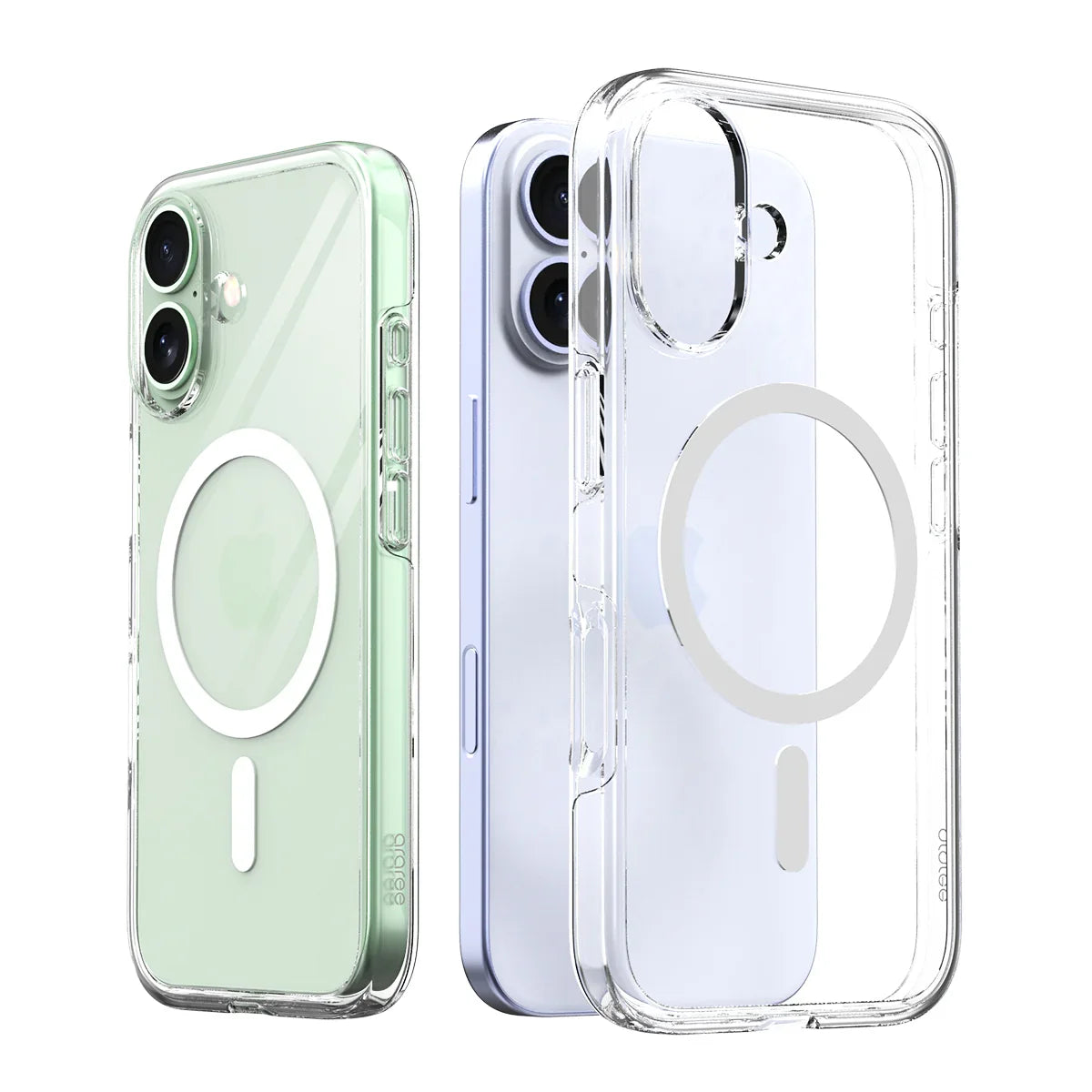 iPhone 16 Araree Duple Magsafe Cover - Clear