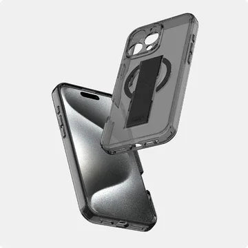 iPhone 16 Pro Max Itskins Avana Grip-It Magsafe Cover - Black