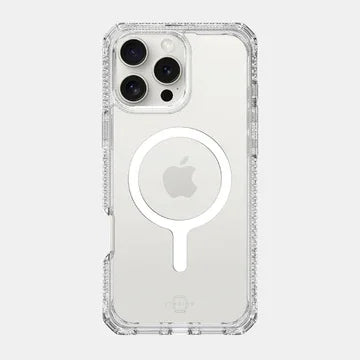 iPhone 16 Pro Max Itskins Hybrid Clear Magsafe Cover - Transparent