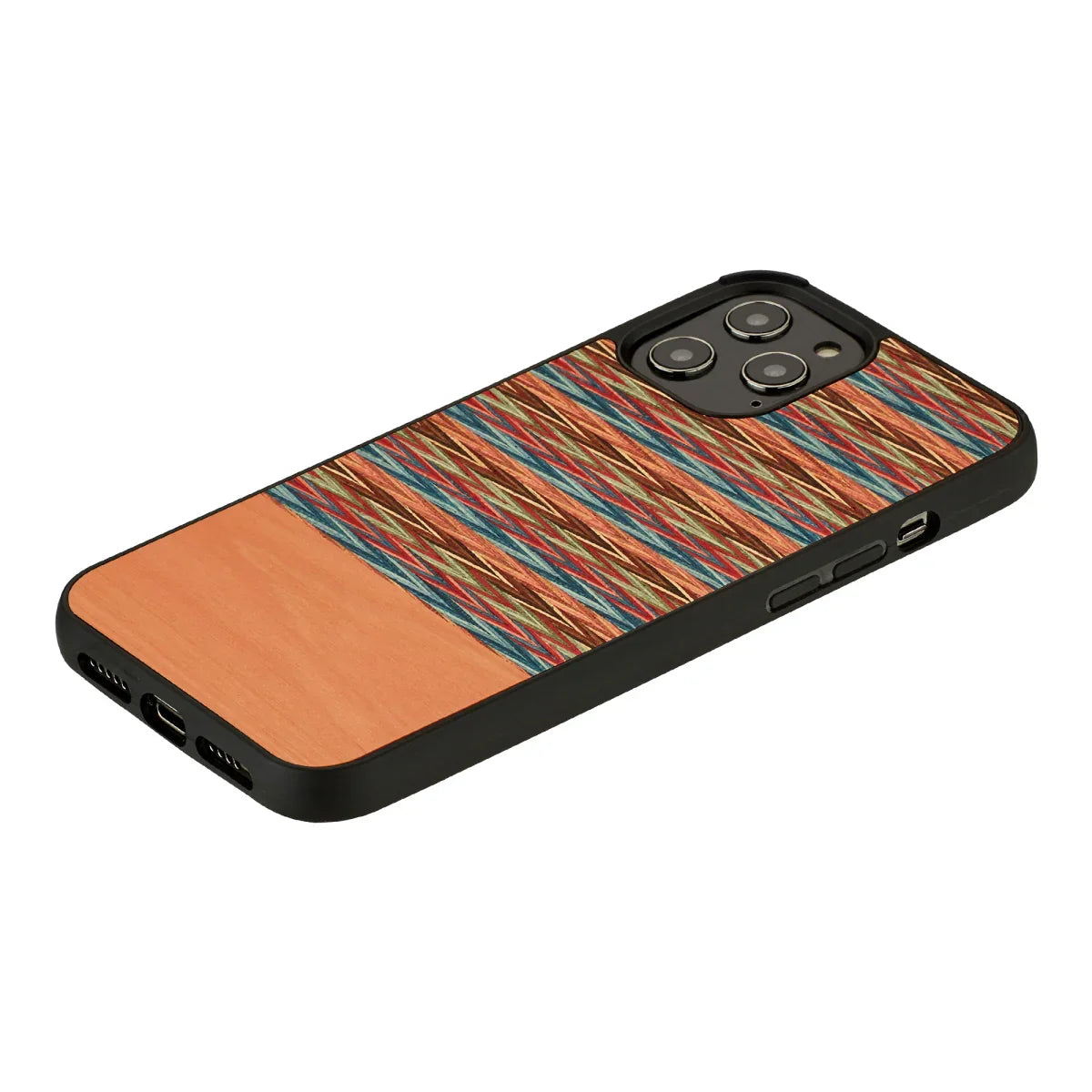iPhone 12 Pro Max, Man & Wood Case - Browny Check