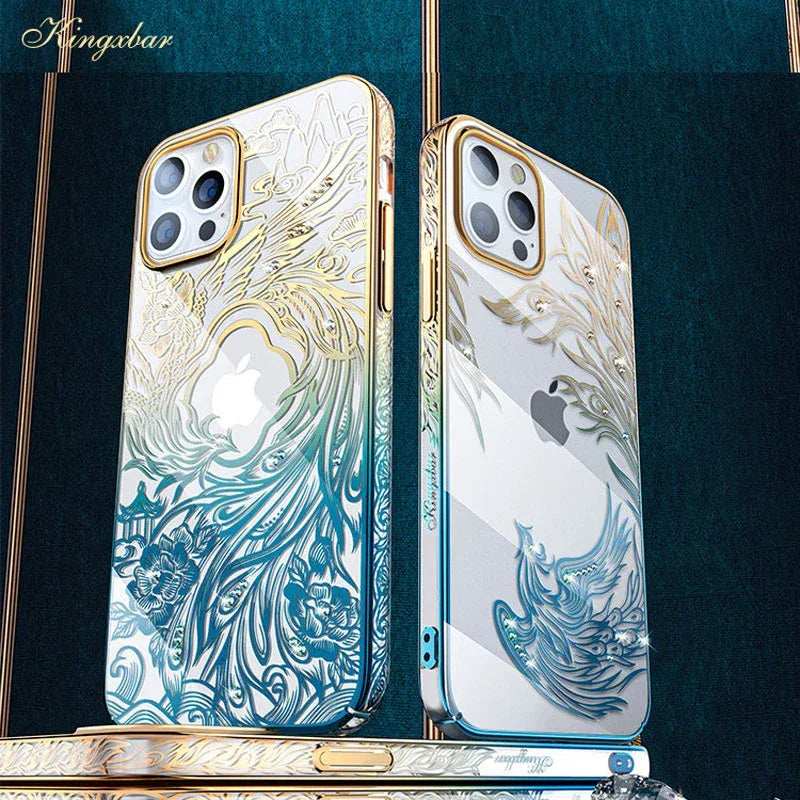 iPhone 13 Pro Max Kingxbar Nirvana Series Case - Clear