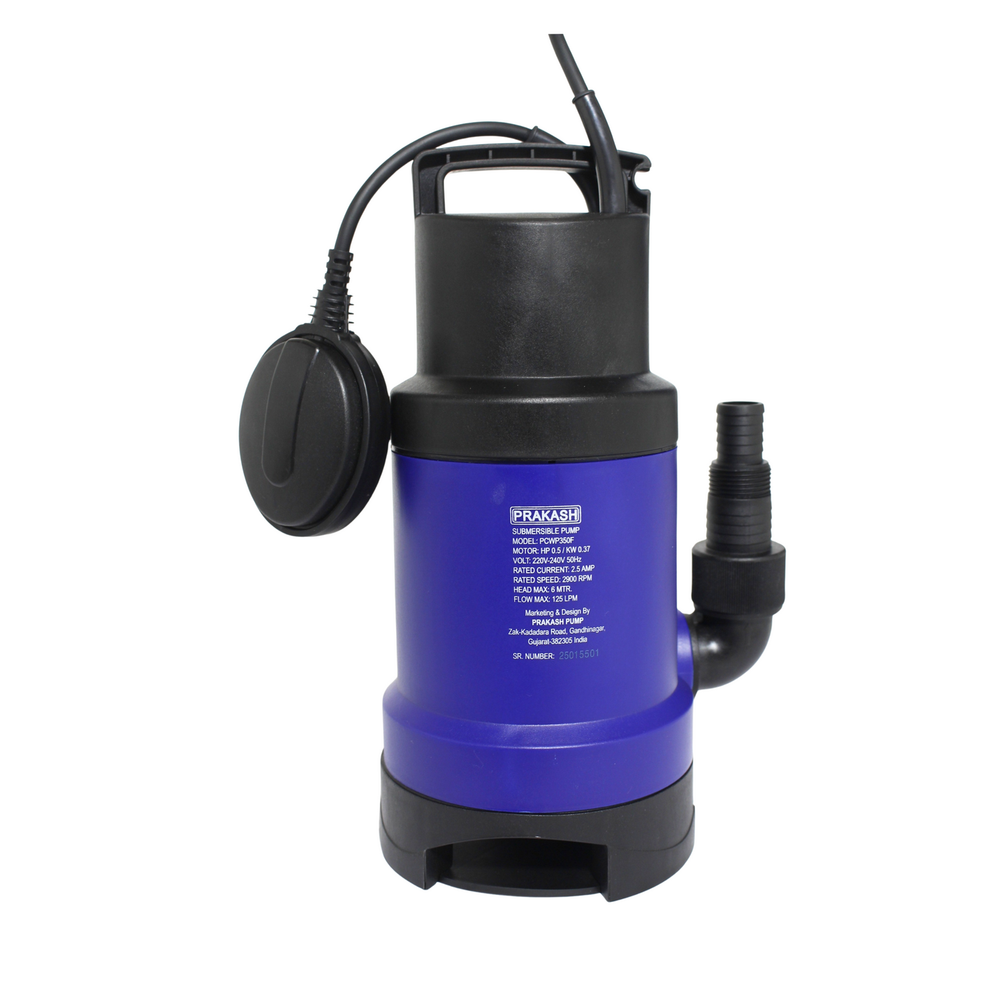 Prakash Clean Water Pump - 0.5 HP 1 Year 1 Time Replacement Guarantee